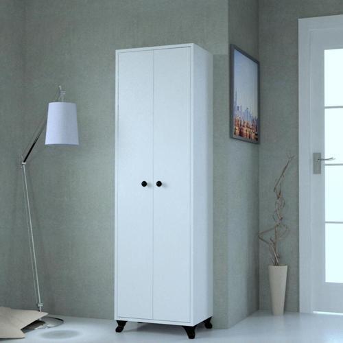 Çok Amaçlı Gözde Kiler Dolabı Yedi Raflı 52 Cm Genişlik Beyaz