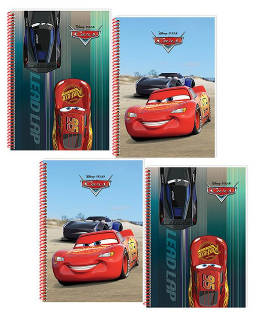 Cars 4 Parça A4 Defter Seti