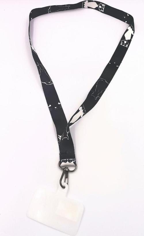 Renkli Yeni Nesil Parlak Kadife Kumaş Telefon Askısı