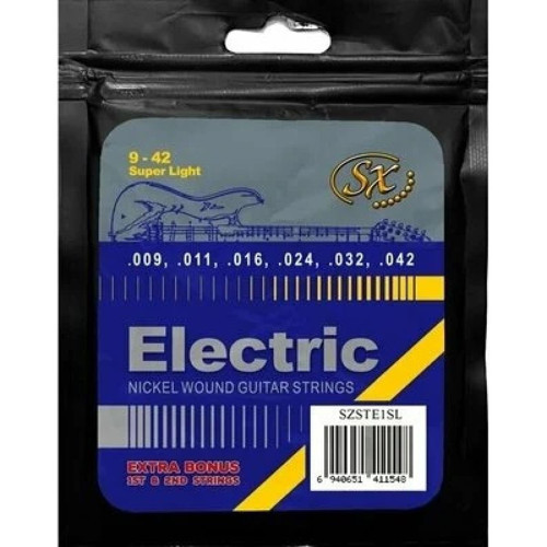 SZSTE1SL Super Light Elektro Gitar Teli (09-42)