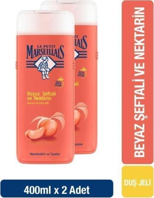 Şeftali Ve Nektarin Duş Jeli 400Ml X 2 Adet