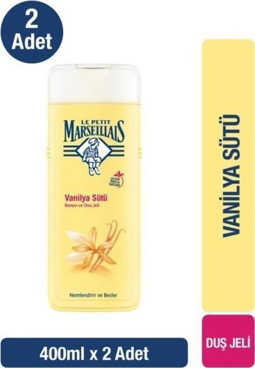 Vanilya Sütü Duş Jeli 400 ml X 2 Adet