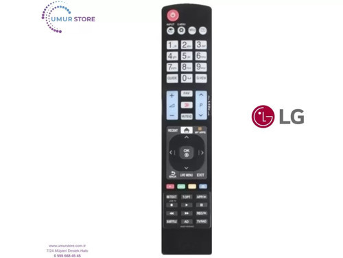 LG İle Uyumlu 47LM 6405 HD 3D Televizyon Kumandası