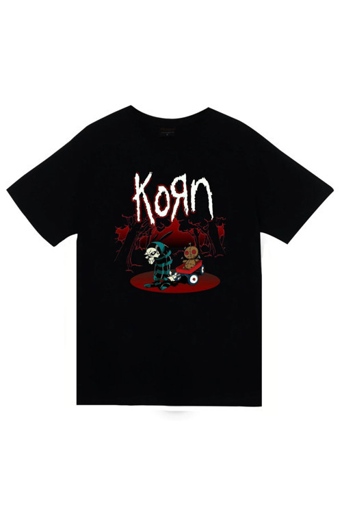 Korn - Issues - Albüm Baskılı Unisex %100 Pamuk Siyah T-Shirt