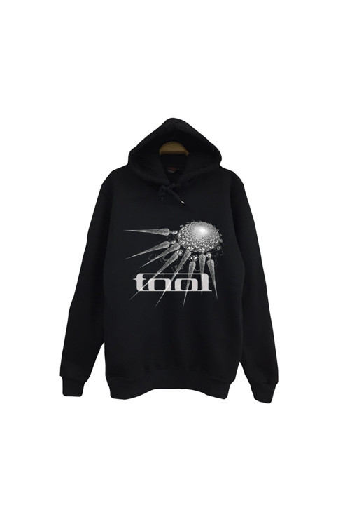 Tool Müzik Grubu - 10,000 Days Baskılı Unisex %100 Pamuk Siyah Kapüşonlu Sweatshirt