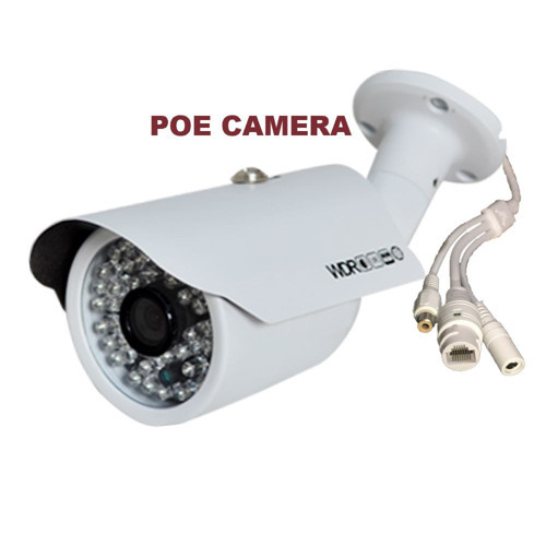 5 Megapiksel 1940P Görüntü POE Bağlantılı 48 Ir Ledli Gece Görüşlü IP Güvenlik Kamerası 748POE