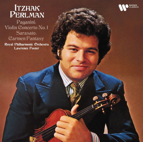 Itzhak Perlman Royal Philharmonic Orchestra Lawrence Foster - Paganini: Violin Concerto No. 1 & Sarasate: Carmen Fantasy - Plak