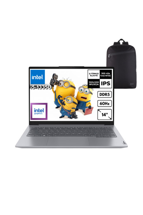 ThinkBook 14 G6 IRL i5-1335U 32GB 4TB Iris Xe 14" Win10 Pro +S.Çantası 21KG00Y5TRHMF57