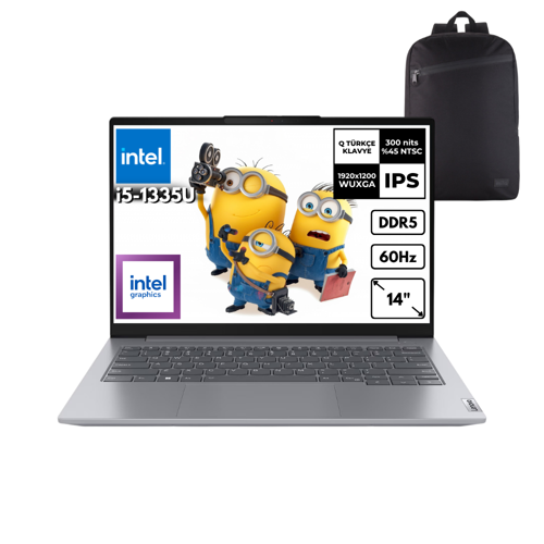 ThinkBook 14 G6 IRL i5-1335U 64GB 1TB Iris Xe 14" Freedos +S.Çantası 21KG00Y5TRHMF2
