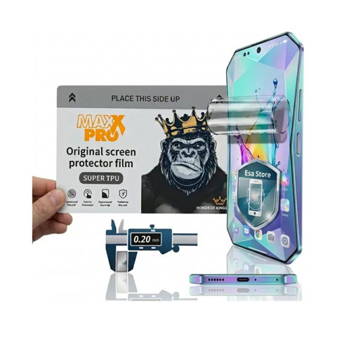 Samsung Galaxy A02S Uyumlu NANO Ekran Koruyucu 0.20 mm İle Ekstra Koruma MAXXPRO - HD