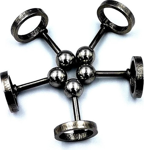 Renkli Taşlı Çelik 5 Adet Kaş Tragus Piercing