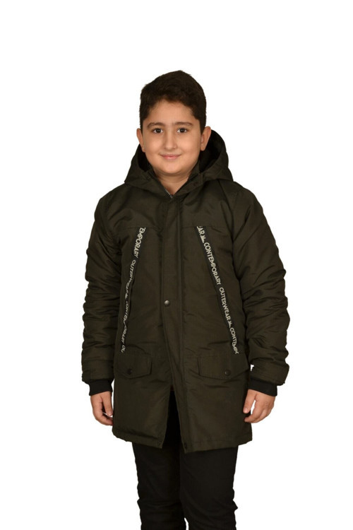 Emir Kapşonlu Erkek Çocuk Mont