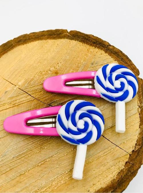 2 Li Figürlü Renkli Lüks Çıt Çıt Toka