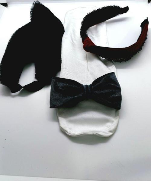 Renkli Desenli Taç Toka Bandana Set