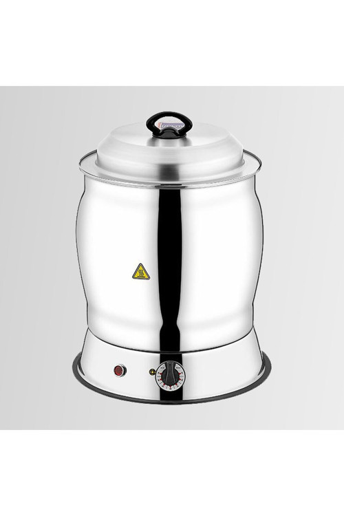 CB13 Elektrikli Çorba Kazanı Pot Benmari Isıtıcı 9 lt Çelik Model Midi