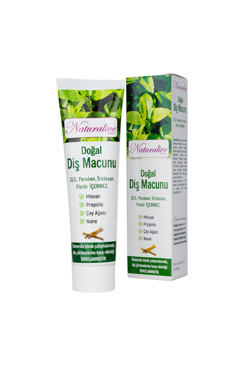 %100 Doğal Diş Macunu | Yerli Üretim | Helal Belgeli | 100 ml