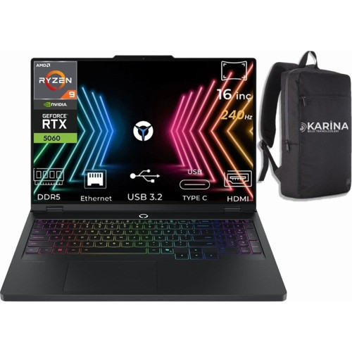 Legion Pro 5 Ryzen 9 8940HX 83LT005RTR-K35 48GB 2tb RTX5060 8gb W11PRO 16" Wqxga 240Hz Gaming Laptop