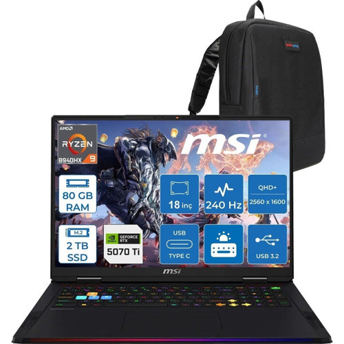 Cyborg 15 B13WEKG-613XTR I7-13620H 48GB Ram 1tb SSD 8gb RTX5050 15.6" Fhd 144Hz Freedos K33