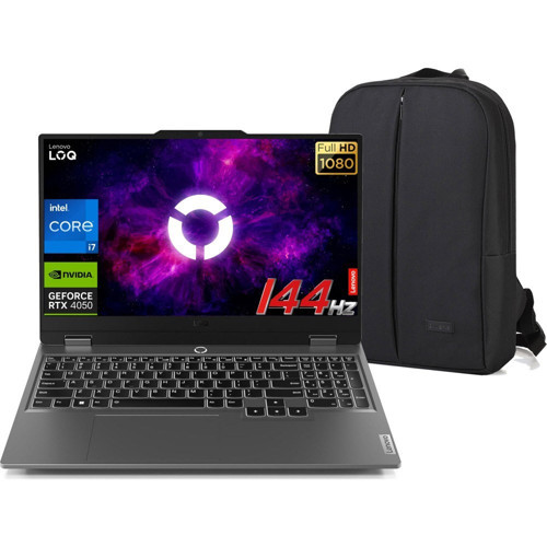Loq 15IRX9 I7-13650HX 64 GB 4 Tb RTX4050 15.6" Full Hd Windows 11 Pro Gaming Laptop + Çanta 83DV0117TR FR160