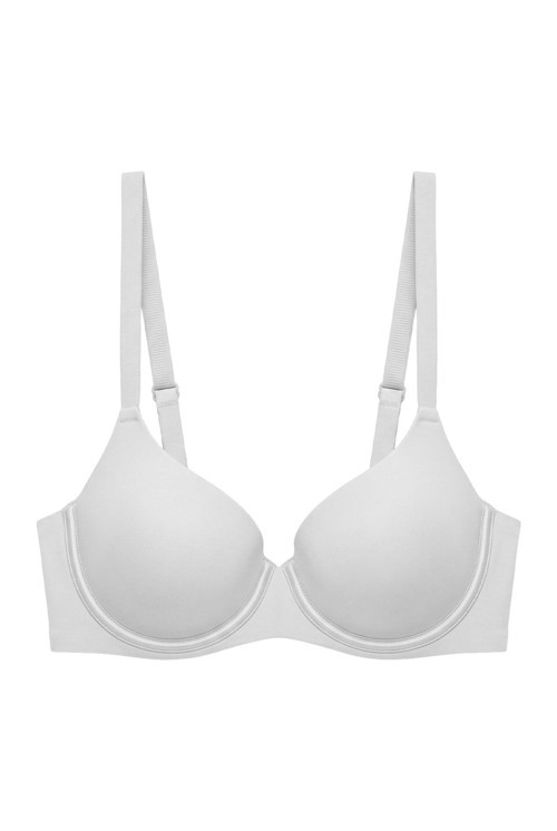 Seamless Bra - Wired | Beyaz Lazer Kesim Dikişsiz Balenli Kadın Sütyen