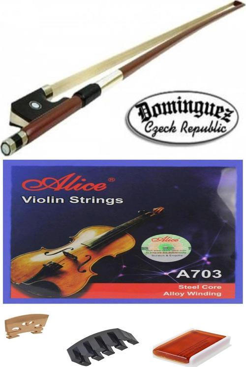 Keman Yayı Arşe Keman Tel Seti Susturucu Reçine Eşik