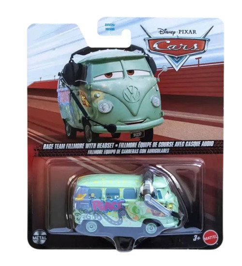 Disney Pixar Cars - Team Fillmore With Headset Volkswagen - JMB95