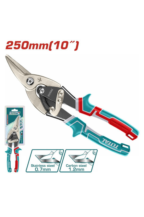 Alüminyum Ve Saç Kesme Makası SOL 250 MM Yüksek Kalite THT521106 NMS HIRDAVAT()