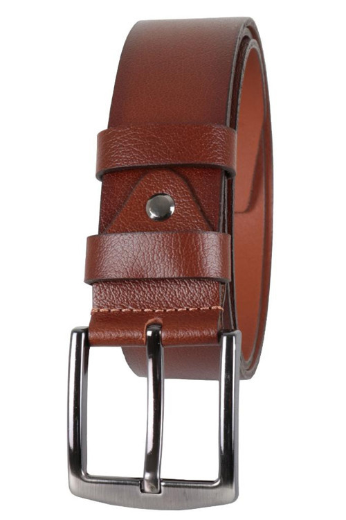 Erkek Hakiki Deri Kemer 4 cm Taba Renk RAR01450