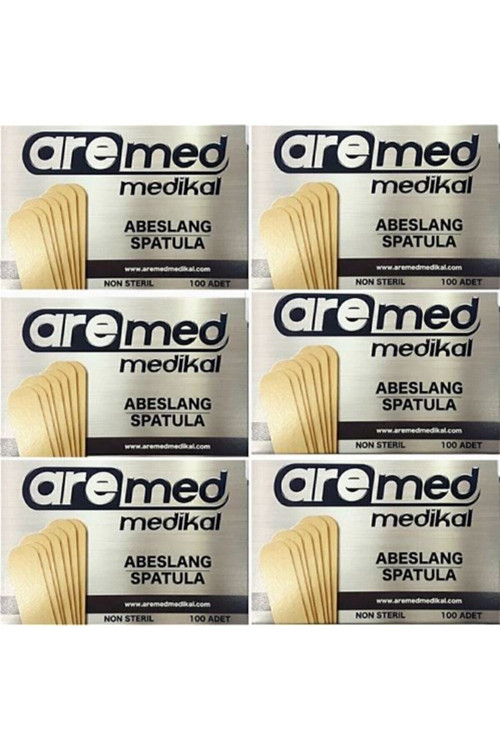Abeslang / Spatula 100 Lü 6 Paket