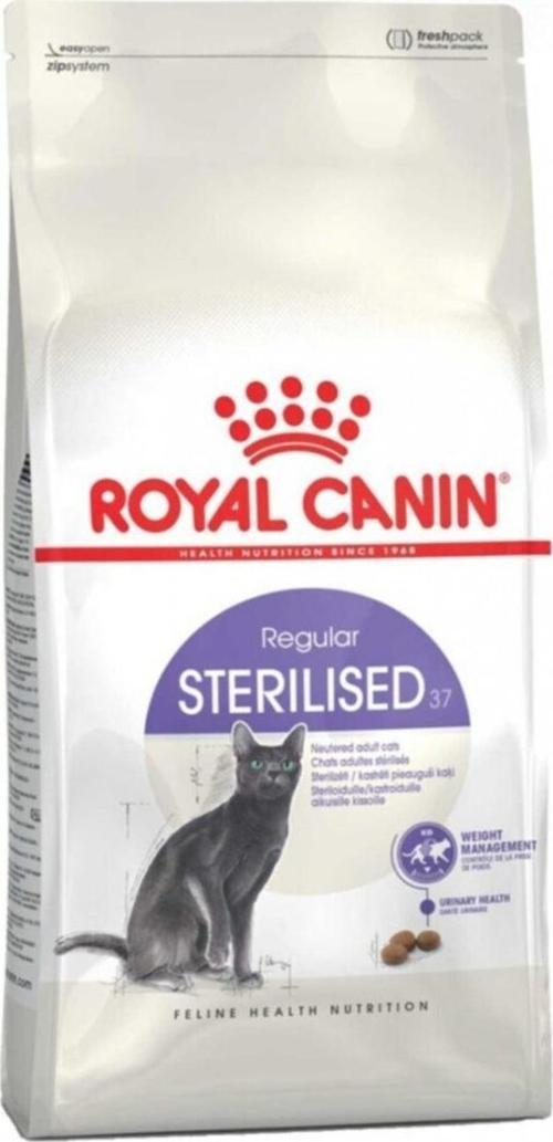 Sterilised 37 Kısırlaştırılmış Yetişkin Kedi Maması 15 Kg