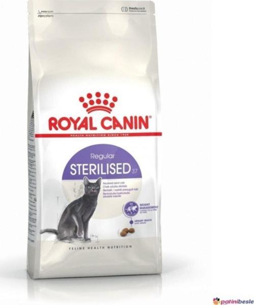 Sterilised 37 Kısırlaştırılmış Yetişkin Kedi Maması 4 Kg