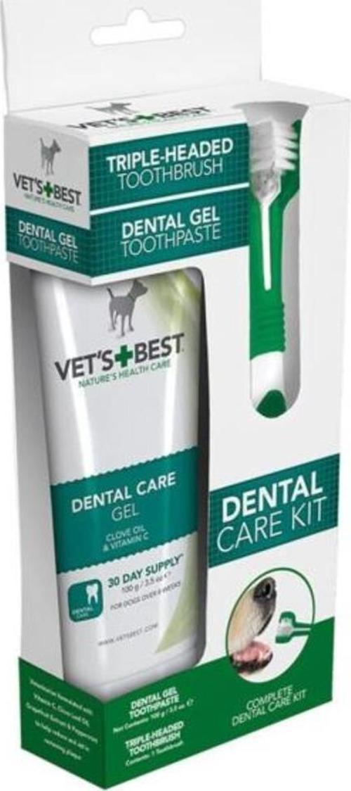Vets Best Köpekler Için Ağız Ve Diş Bakım Seti