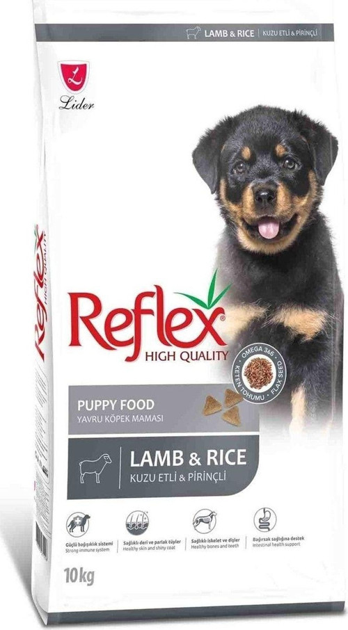 Kuzu Etli & Pirinçli Yavru Köpek Maması 10 Kg