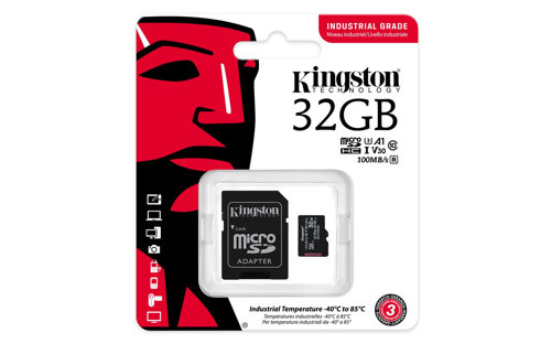 Sdcit2-32Gb 32Gb Microsdhc İndustrial C10 A1 Pslc Card + Sd Adapter Hafıza Kartı