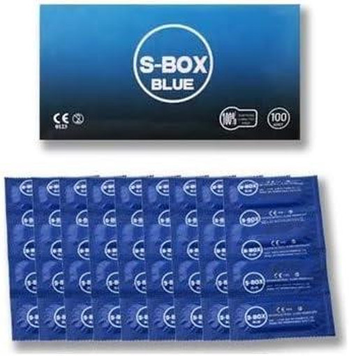 S Box 12 Li Prezervatif Klasik ( Blue ) 100 lü