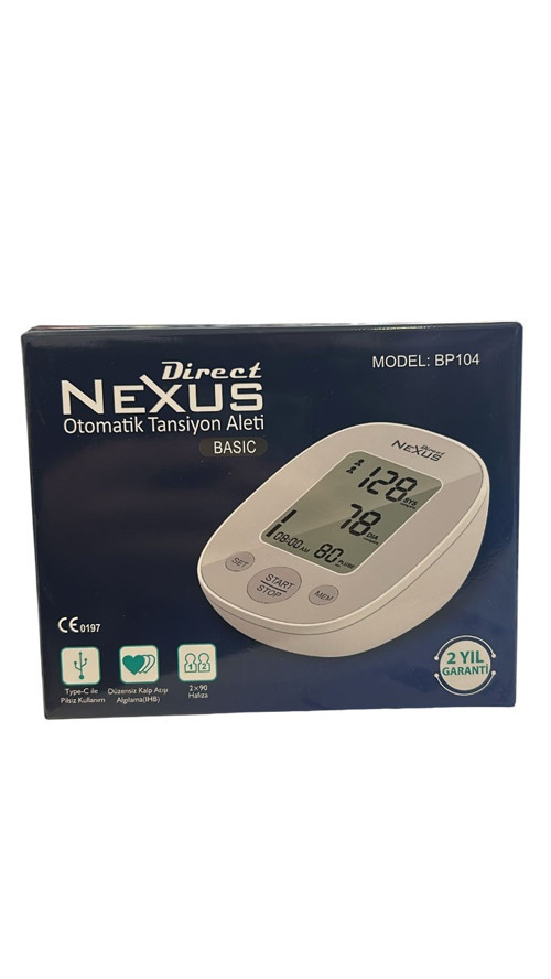 Nexus Basic Bp104 Otomatik Tansiyon Aleti 0842899100276