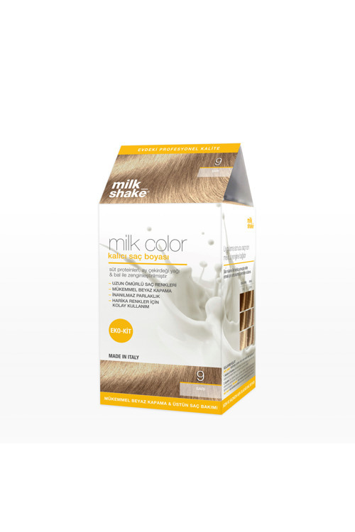 Milk_shake Milk Color Eko Kit Saç Boyası Sarı -9 (KÖPÜKSÜZ)