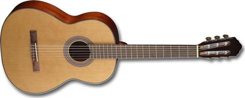 KLASİK GİTAR, NATÜREL, MASİF LADİN KAPAK,