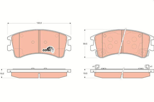 Mazda 6 Ön Fren Balatası 2002-2008