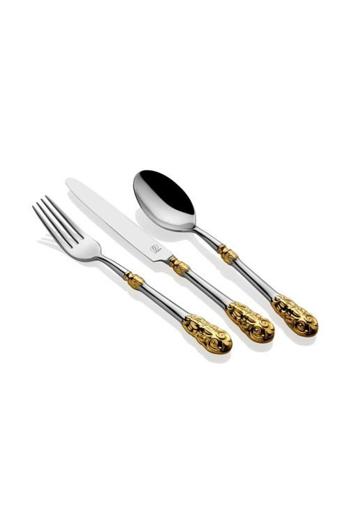 Bohemia Gold 84 Parça Çatal Kaşık Bıçak Seti