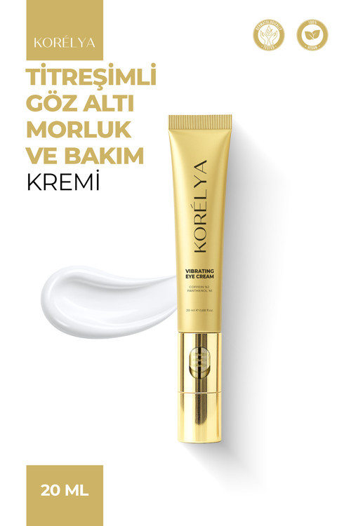 Titreşimli Göz Altı Morluk ve Bakım Kremi 20gr