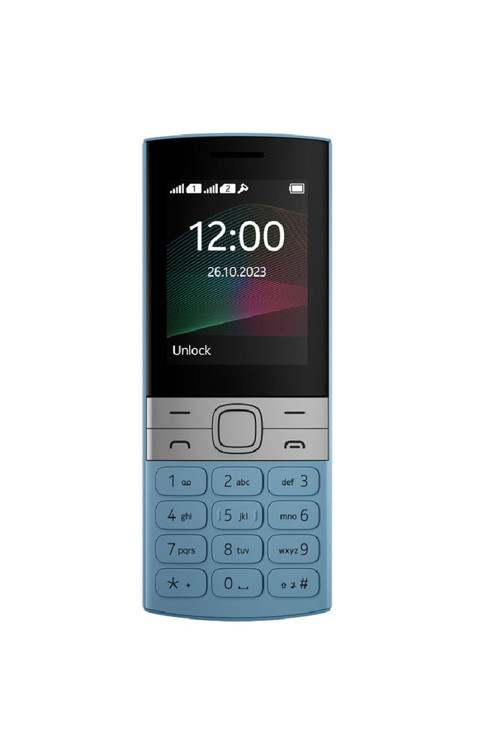 Mavi Kameralı Tuşlu Cep Telefonu