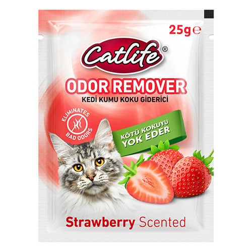 Kedi Kumu Koku Giderici Çilekli 25 Gr