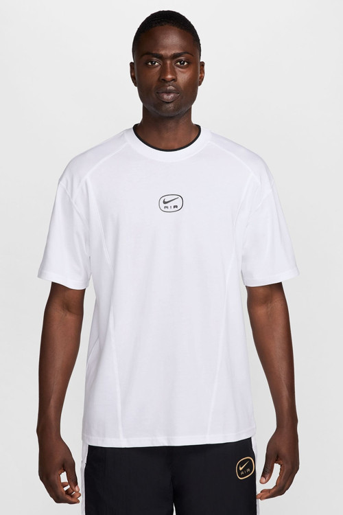 Sportswear Swoosh Air Logo Short-Sleeve Erkek Tışört-HM0182-100-TanemSport