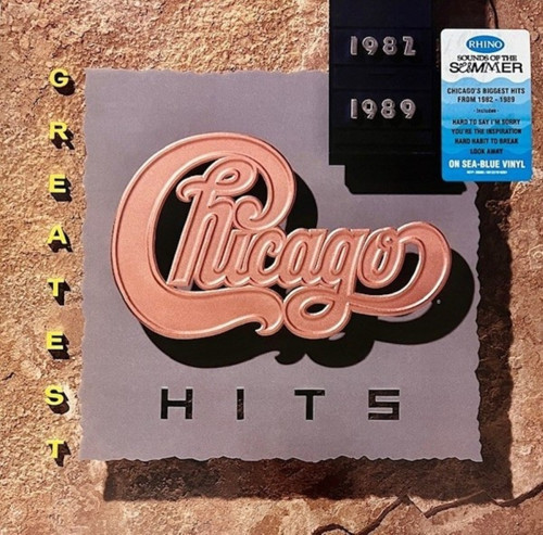 Chicago - Greatest Hits 1982-1989 Plak Sea Blue Vinyl
