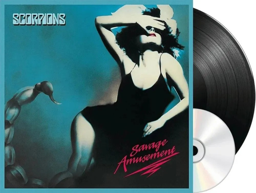 Scorpions - Savage Amusement Plak + CD 50th Anniversary Deluxe Edition