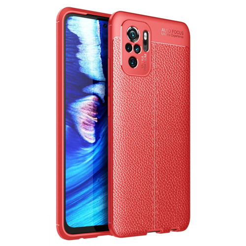 Xiaomi Redmi Note 10 Kılıf Auto Focus Kapak - Kırmızı