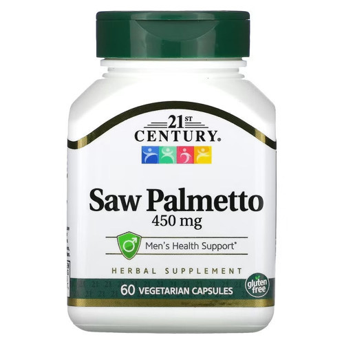 Saw Palmetto Zinc Çinko Hair Skin Health Support 450 mg, 60 Vegetarian Capsules