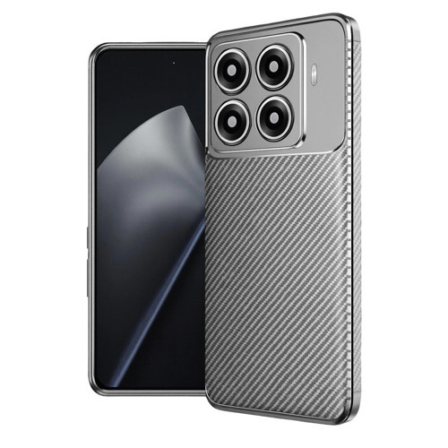 Xiaomi Mi 15t Pro Auto Focus Karbon Kapak - Gri