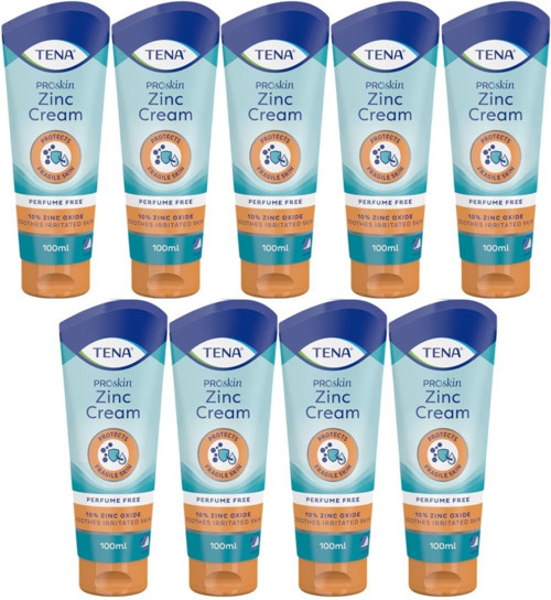Proskin Çinko Krem 100 ML (Yatan hastalar için Koruyucu - Onarıcı) (9 Lu Set)